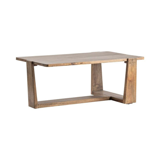 Crestview Collection - Bengal Manor Mango Wood Tri-Leg Rectangle Cocktail Table  - CVFNR664 veiw 1