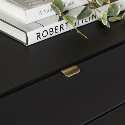 Crestview Collection - Black Metal 3 Drawer Accent Chest - CVFZR6195 view 5