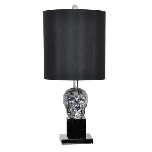 Crestview Collection - Black Skull Table Lamp (Set of 2) - CVAVP470 veiw 1