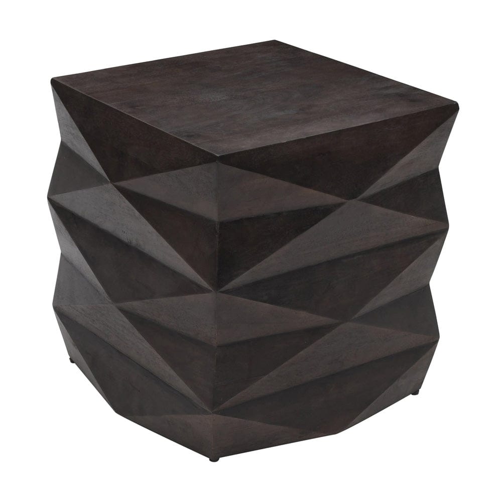 Crestview Collection - Brenner Square Brown Solid Wood Accent End Table - CVFNR5228 view 1