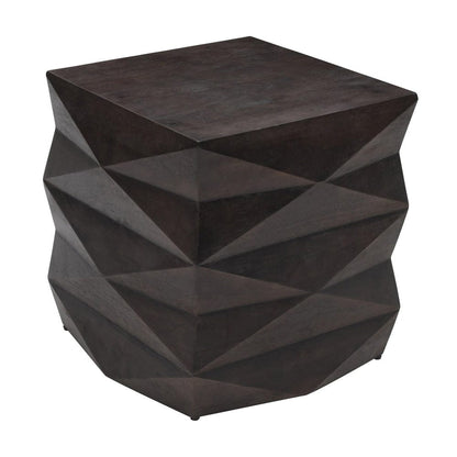 Crestview Collection - Brenner Square Brown Solid Wood Accent End Table - CVFNR5228 view 1