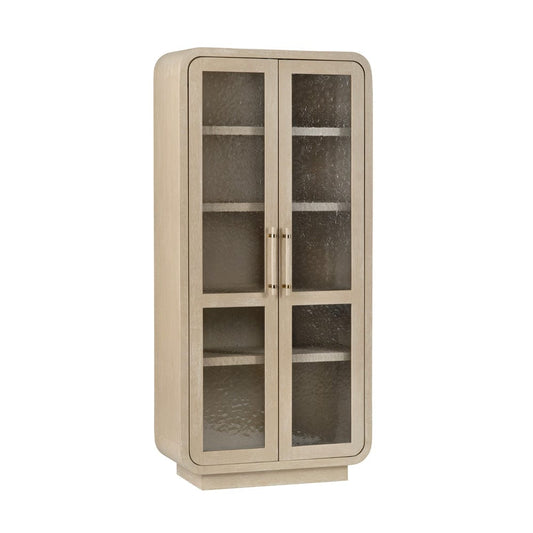 Crestview Collection - Bristol Tan Solid Wood 2 Door Accent Cabinet - CVFDR1212 view 1