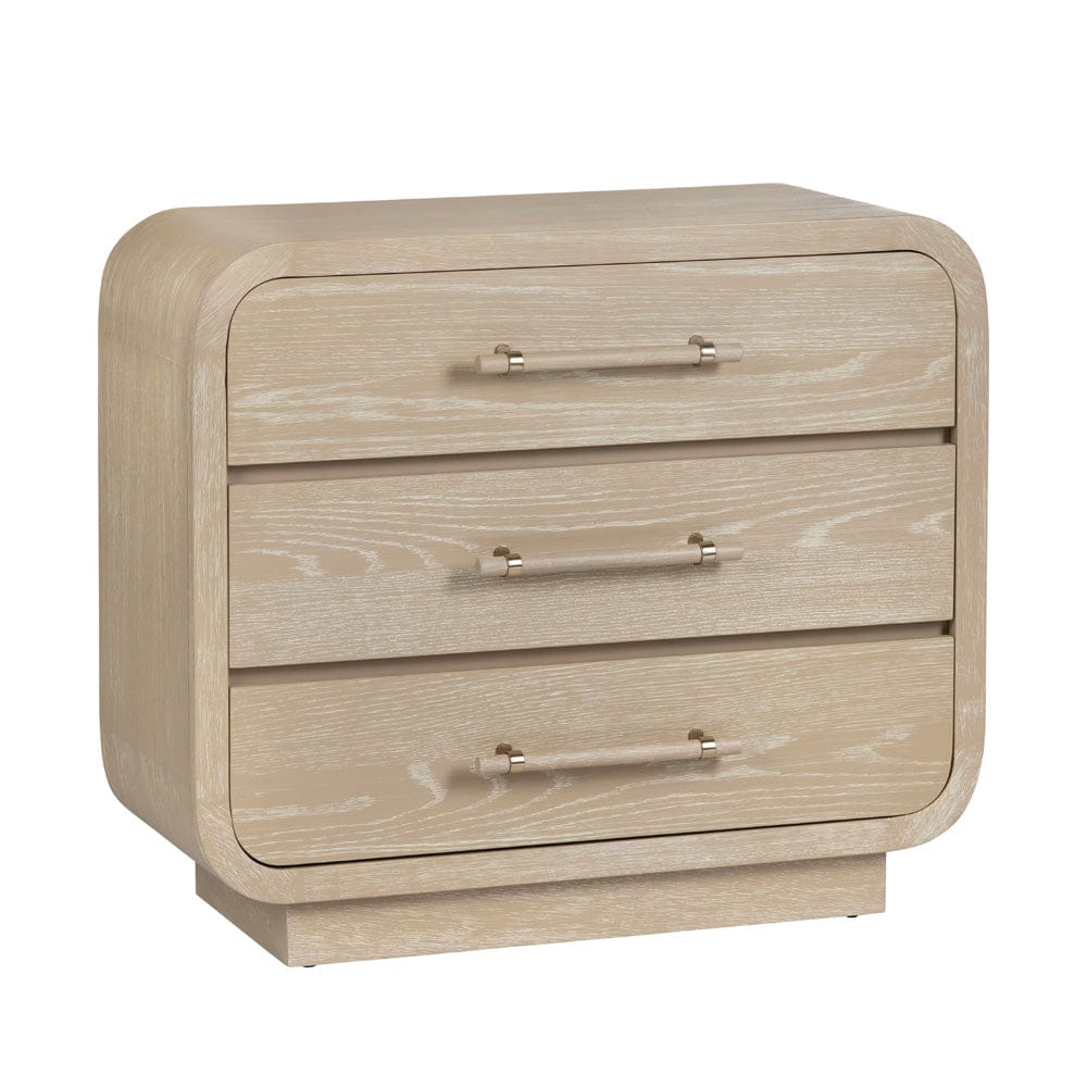 Crestview Collection - Bristol Tan Solid Wood 3 Drawer Accent Chest - CVFDR1211 view 1