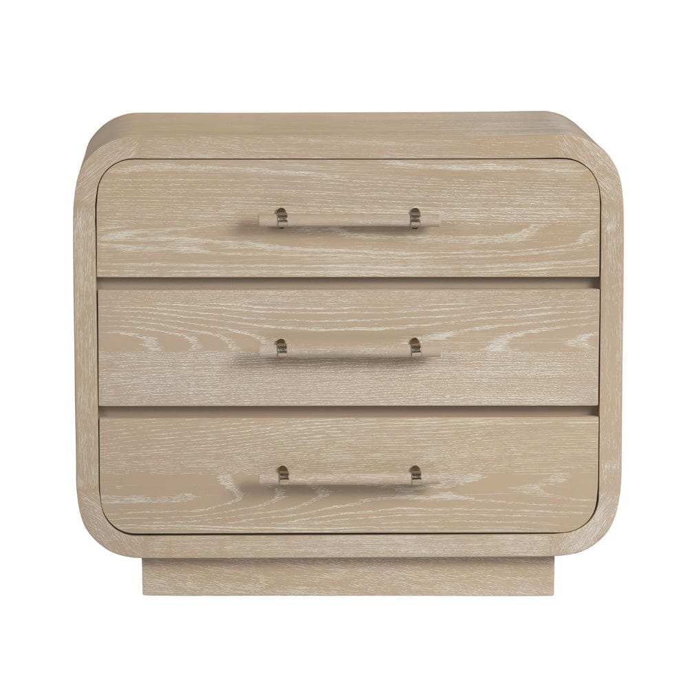 Crestview Collection - Bristol Tan Solid Wood 3 Drawer Accent Chest - CVFDR1211 view 2