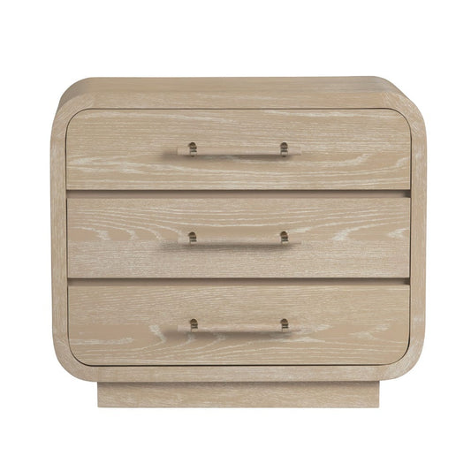 Crestview Collection - Bristol Tan Solid Wood 3 Drawer Accent Chest - CVFDR1211 view 2