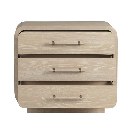 Crestview Collection - Bristol Tan Solid Wood 3 Drawer Accent Chest - CVFDR1211 view 3