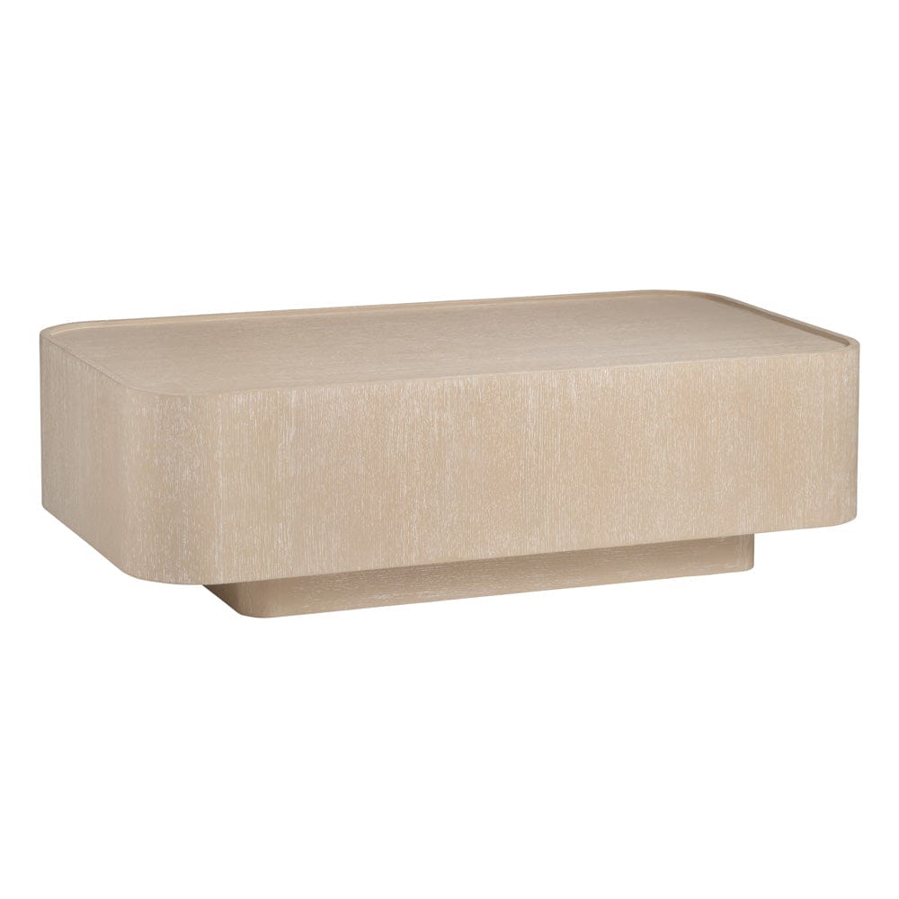 Crestview Collection - Bristol Tan Solid Wood Rectangle Coffee Table / Cocktail Table - CVFDR1202 view 2
