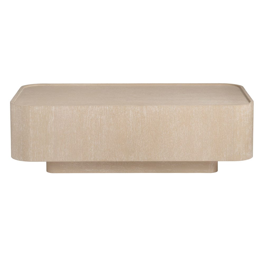 Crestview Collection - Bristol Tan Solid Wood Rectangle Coffee Table / Cocktail Table - CVFDR1202 view 3