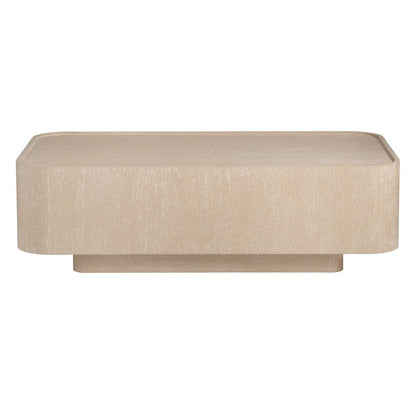 Crestview Collection - Bristol Tan Solid Wood Rectangle Coffee Table / Cocktail Table - CVFDR1202 view 3
