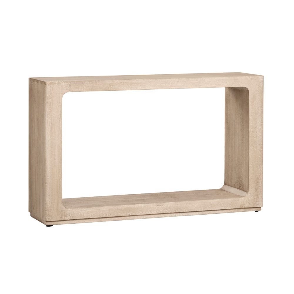 Crestview Collection - Brooklyn 54 in. Cream Solid Wood Accent Console Sofa Table - CVFNR4832 view 1