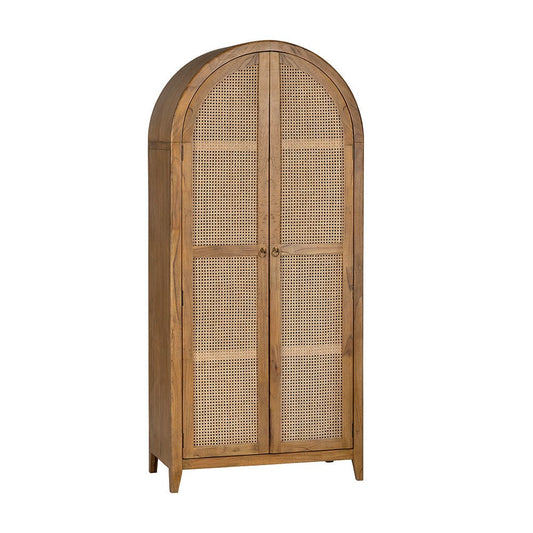Crestview Collection - Brown Solid Wood 2 Door Accent Cabinet - CVFDR1301 view 1