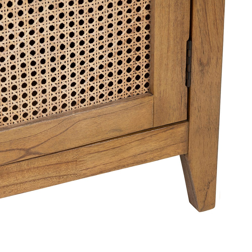 Crestview Collection - Brown Solid Wood 2 Door Accent Cabinet - CVFDR1301 view 4