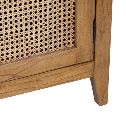 Crestview Collection - Brown Solid Wood 2 Door Accent Cabinet - CVFDR1301 view 4