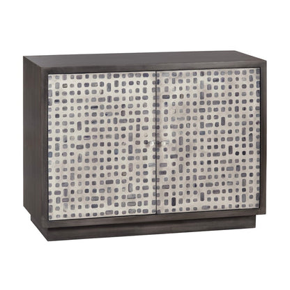 Crestview Collection - Brown Solid Wood 2 Door Accent Cabinet - CVFNR5233 view 1