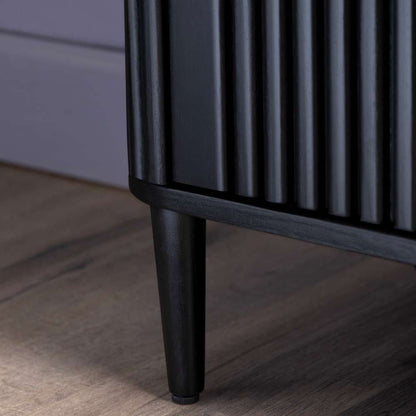 Crestview Collection - Camden Black Two Door Cabinet - CVFDR1040 veiw 5