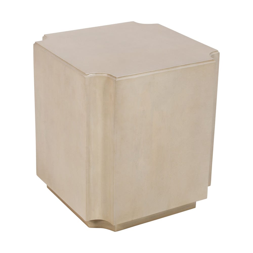 Crestview Collection - Capital Square Beige Solid Wood Accent End Table - CVFNR4821 view 1