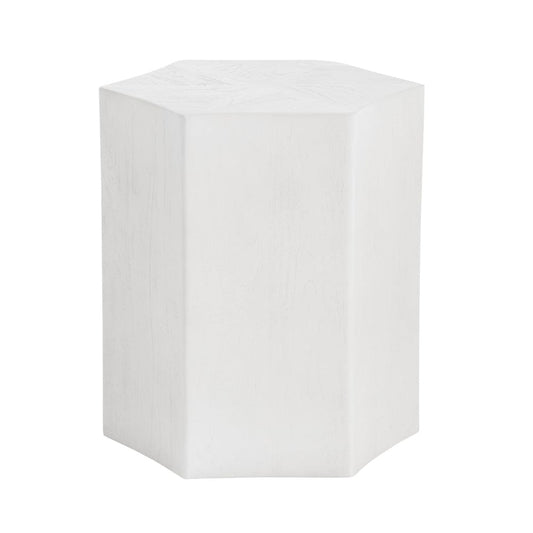 Crestview Collection - Caspian Free Form White Solid Wood Accent End Table - CVFNR4518 view 1