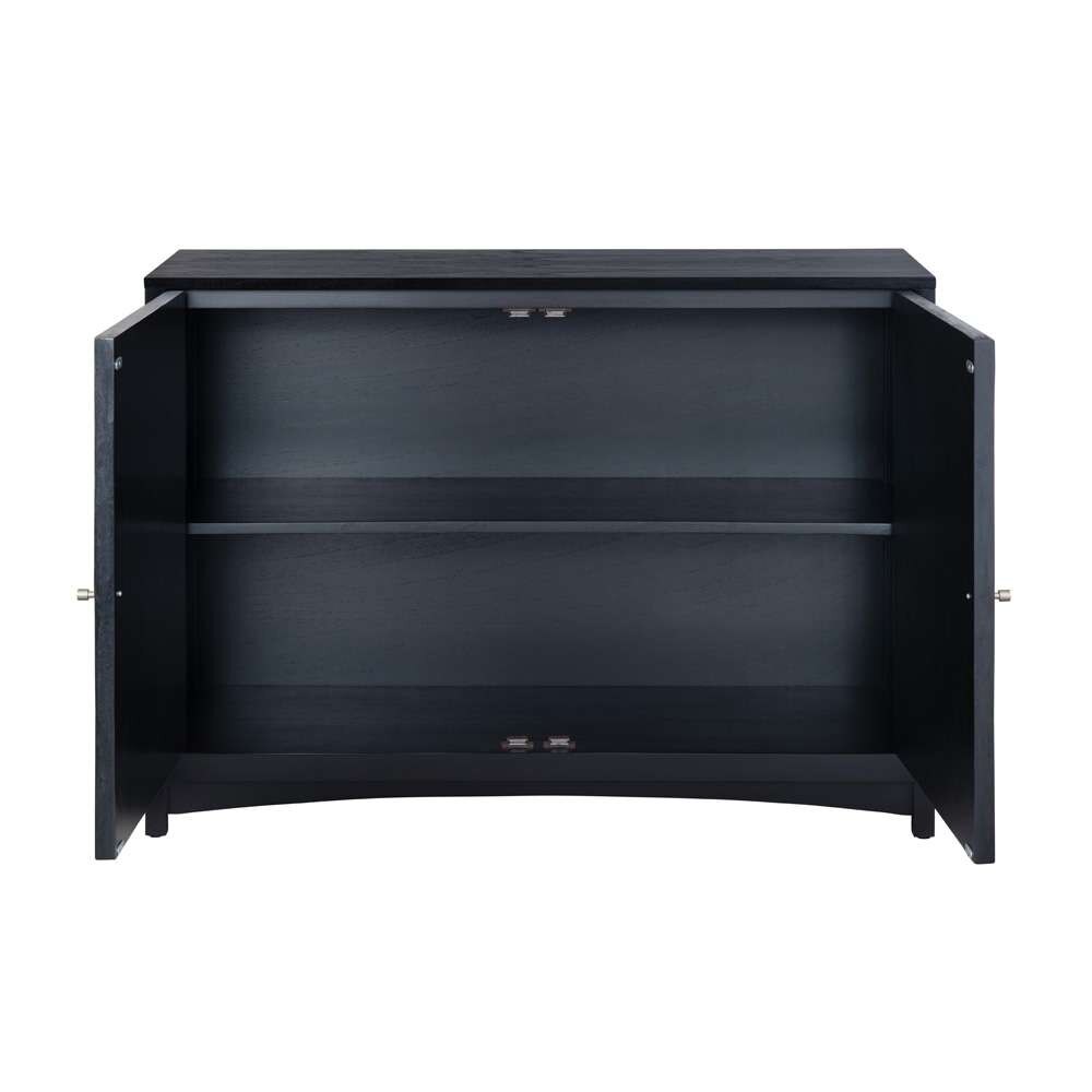 Crestview Collection - Cayman Capiz Shell 2 Door Cabinet - CVFDR1026 veiw 3