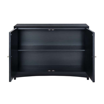 Crestview Collection - Cayman Capiz Shell 2 Door Cabinet - CVFDR1026 veiw 3