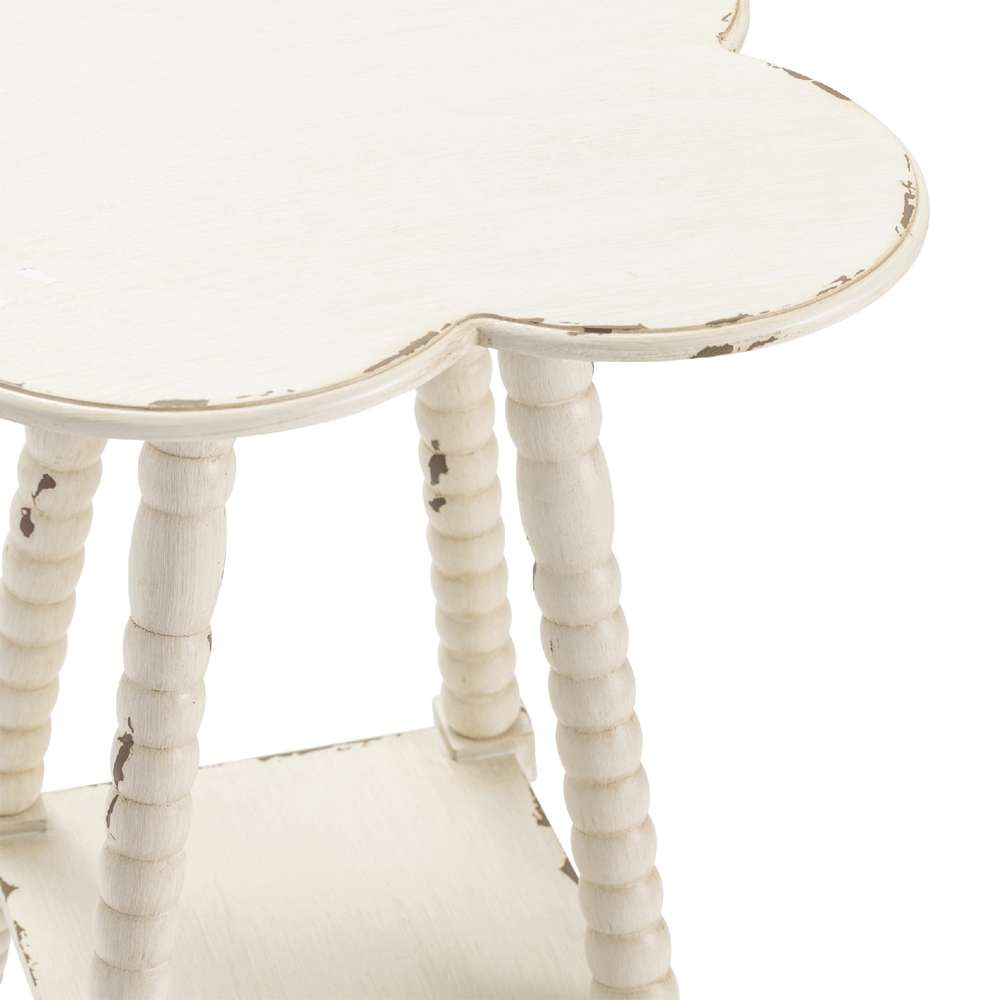 Crestview Collection - Clover Shaped Accent Table - CVFZR1485 veiw 2