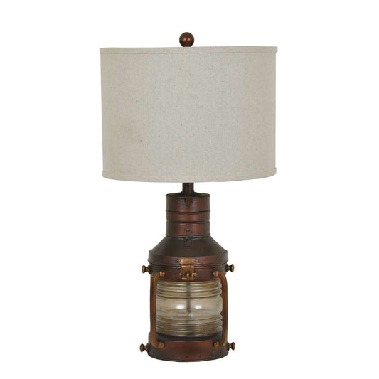 Crestview Collection - Copper Lantern Table Lamp - CVABS964 veiw 1