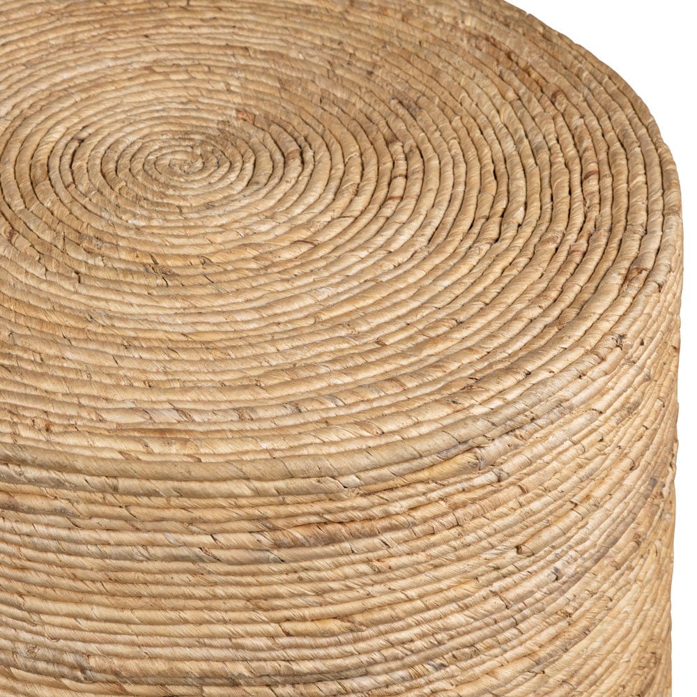 Crestview Collection - Costa Rica Round Tan Solid Wood Accent End Table - CVFDR1021 view 2
