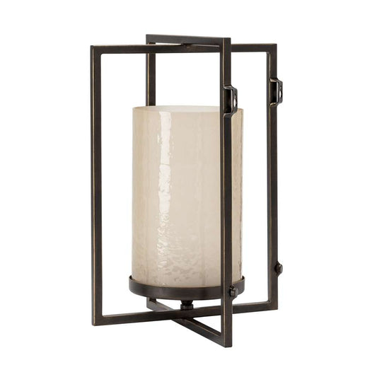 Crestview Collection - Danson Caged Hanging Candle Holder - CVIDZA028 _CLOSEOUT veiw 1