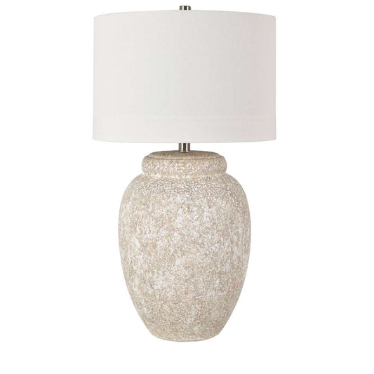 Crestview Collection - Dune Large Scale Textured Ceramic Table Lamp - CVAZP052 veiw 1