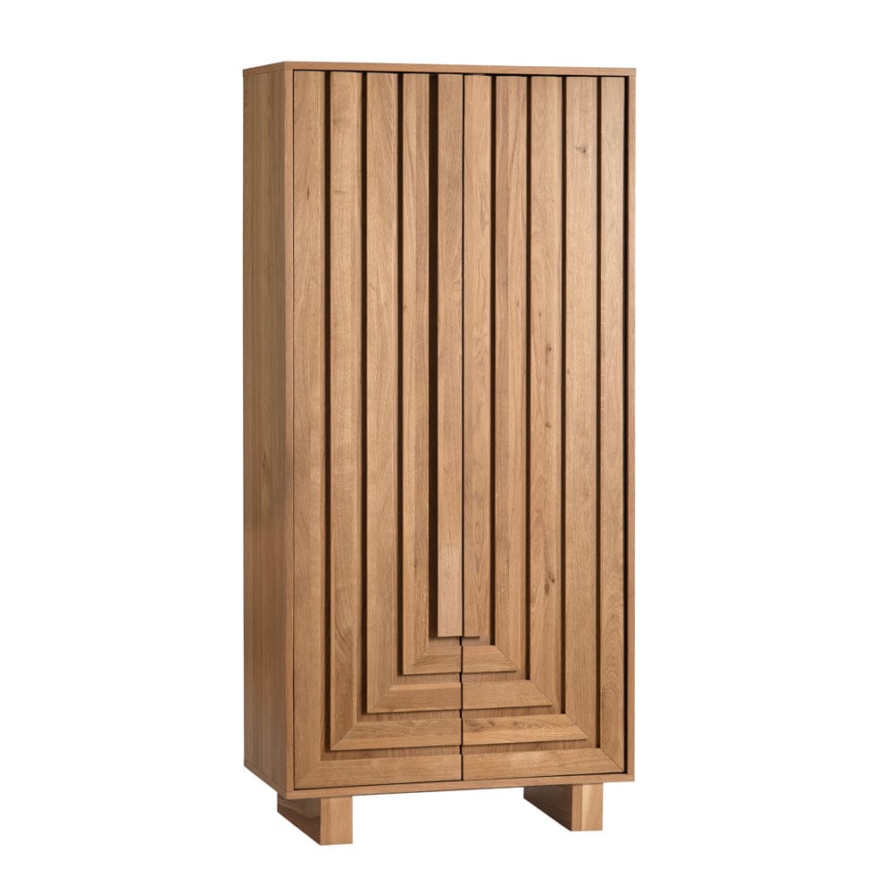 Crestview Collection - Dylan Brown Brown Solid Wood 2 Door Accent Cabinet - CVFVR8415 view 1