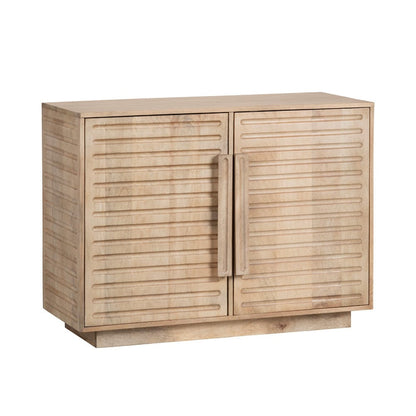 Crestview Collection - Easton Brown Solid Wood 2 Door Accent Cabinet - CVFNR4826 view 1