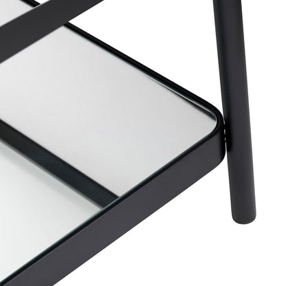 Crestview Collection - Ellison Black Metal Rectangle Coffee Table / Cocktail Table - CVFZR6192 view 3