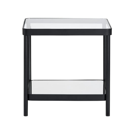 Crestview Collection - Ellison Square Black Metal Accent End Table - CVFZR6193 view 2