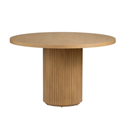 Crestview Collection - Emery 48 in. Brown Solid Wood Round Dining Table - CVFDR1238 view 1