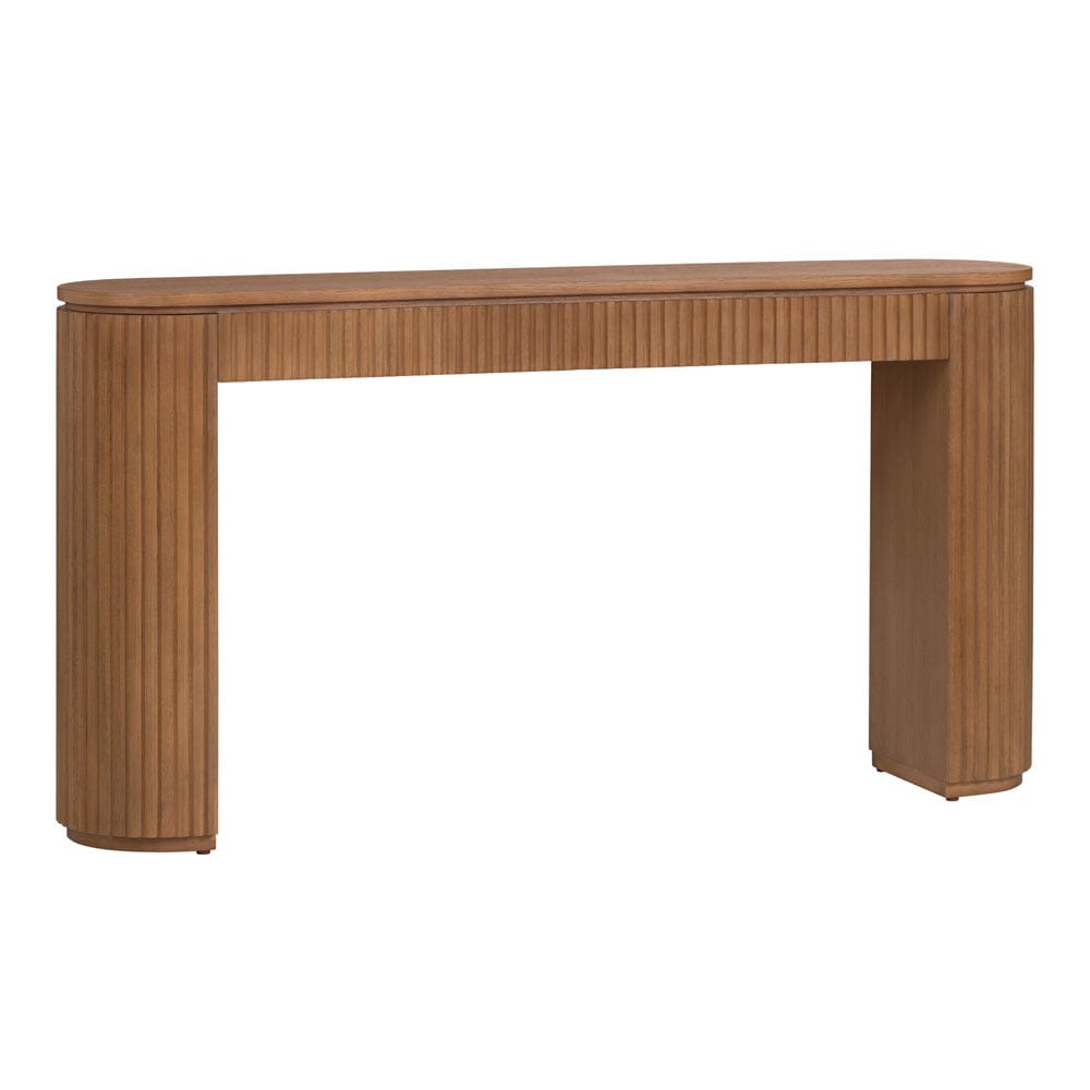 Crestview Collection - Emery 60 in. Brown Solid Wood Accent Console Sofa Table - CVFDR1237 view 1