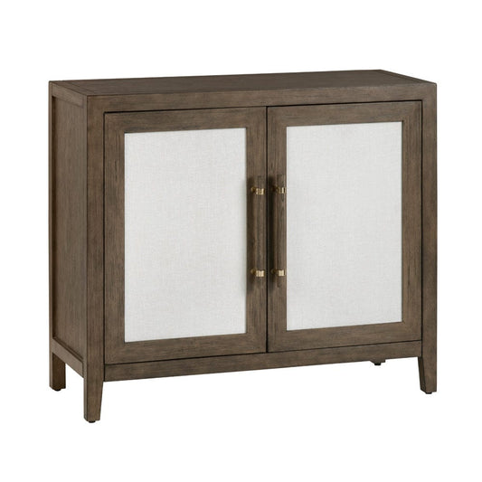 Crestview Collection - Finn 39 in. Brown Solid Wood 2 Door Media Credenza / Sideboard - CVFDR1205 view 1
