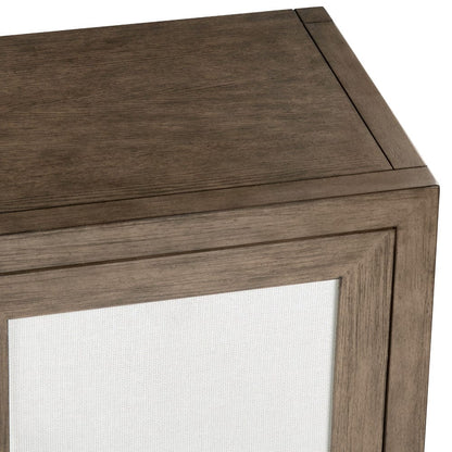 Crestview Collection - Finn 39 in. Brown Solid Wood 2 Door Media Credenza / Sideboard - CVFDR1205 view 4