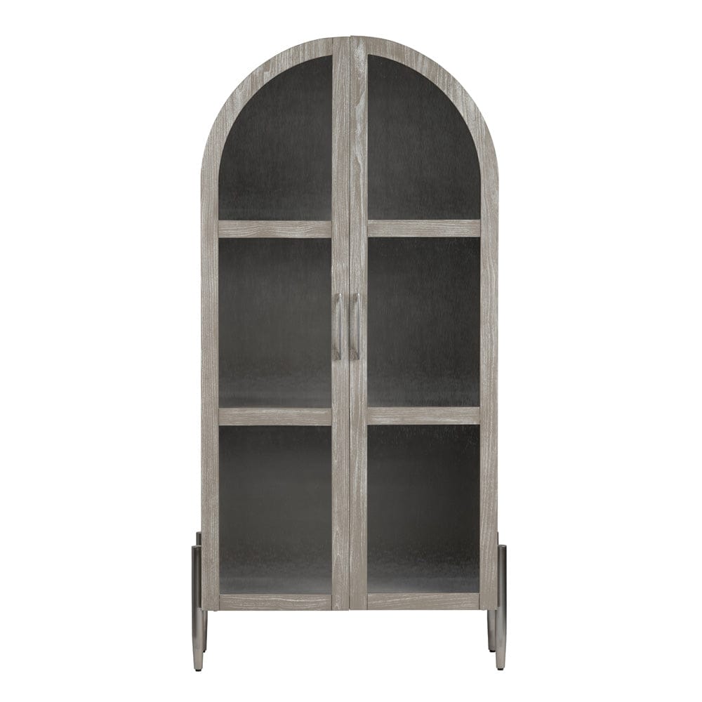 Crestview Collection - Finnley Brown Solid Wood 2 Door Accent Cabinet - CVFDR1157 view 2