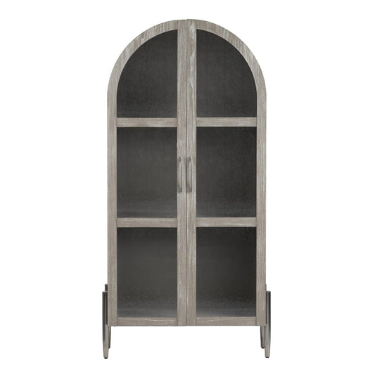 Crestview Collection - Finnley Brown Solid Wood 2 Door Accent Cabinet - CVFDR1157 view 2