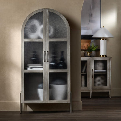 Crestview Collection - Finnley Brown Solid Wood 2 Door Accent Cabinet - CVFDR1157 view 7