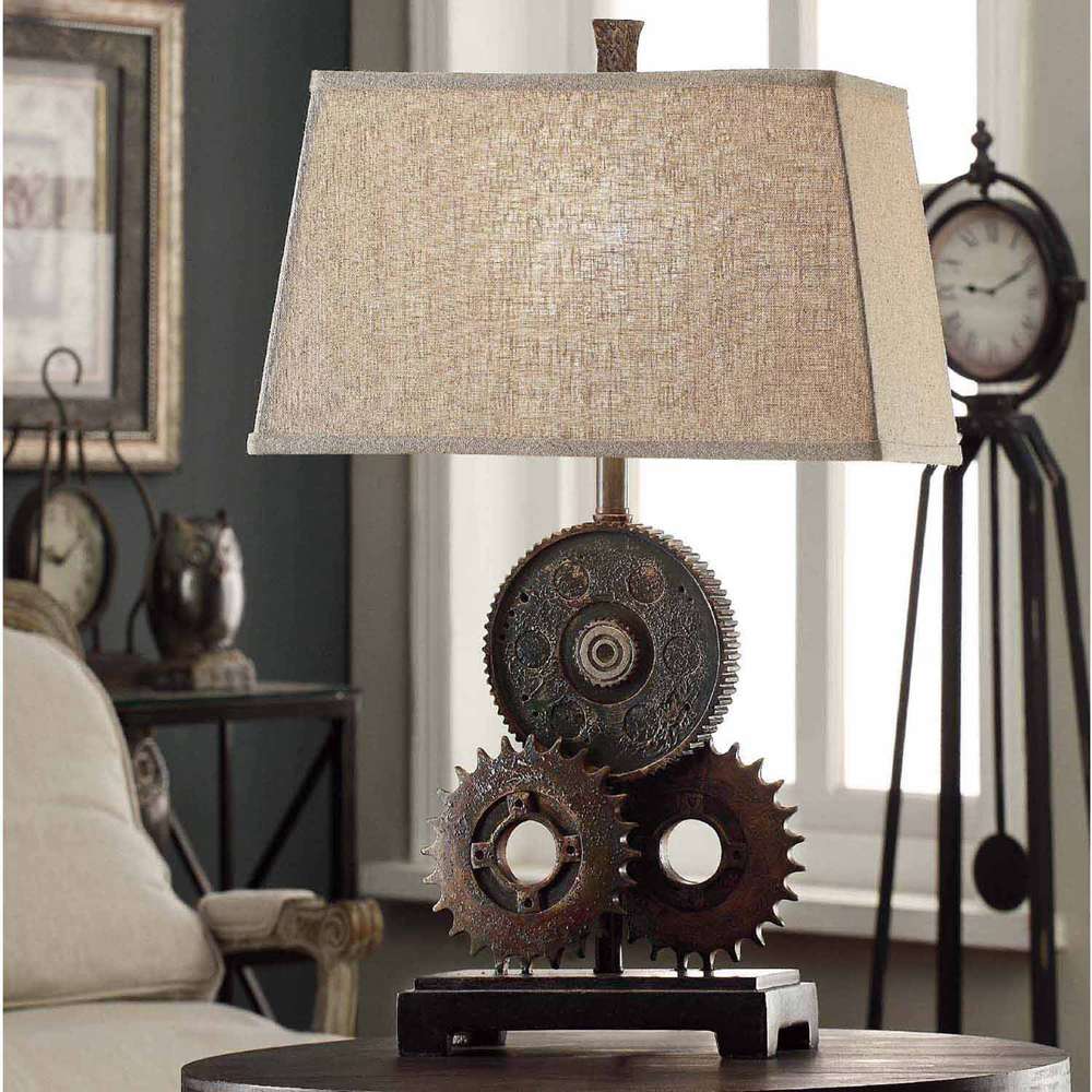 Crestview Collection - Gears Table Lamp - CVAVP188 veiw 1