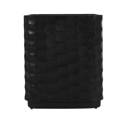 Crestview Collection - Gibson Black Square Black Solid Wood Accent End Table - CVFNR5236 view 3