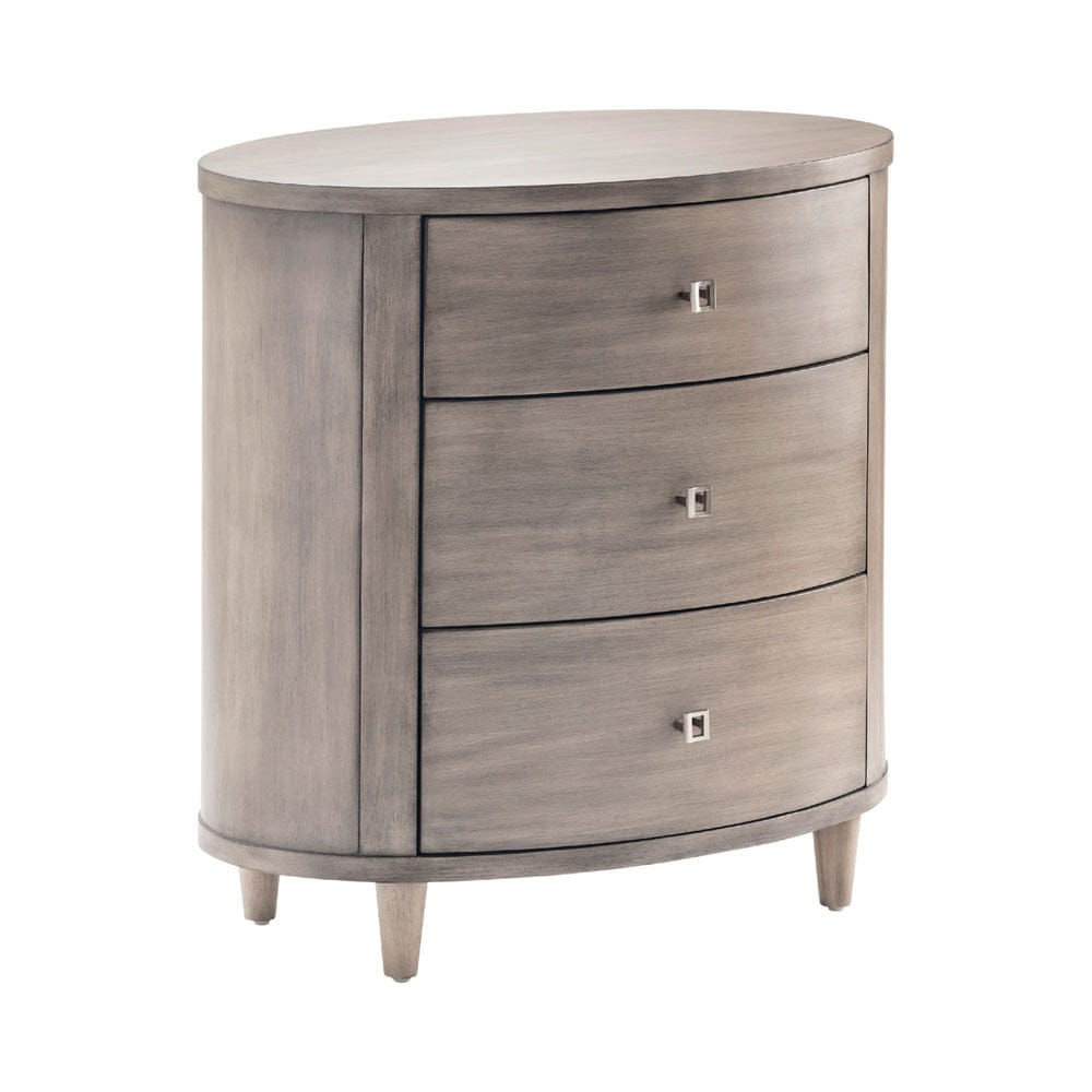 Crestview Collection - Gray Solid Wood 3 Drawer Accent Chest - CVFVR8152 view 1