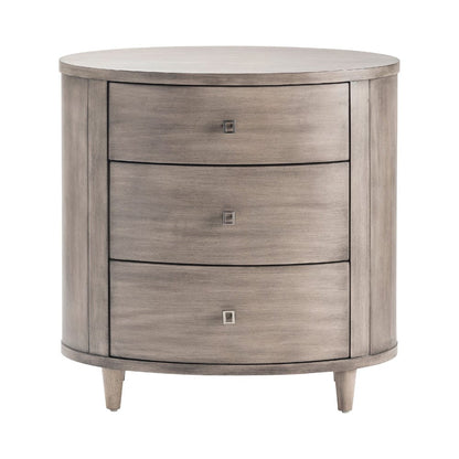 Crestview Collection - Gray Solid Wood 3 Drawer Accent Chest - CVFVR8152 view 2