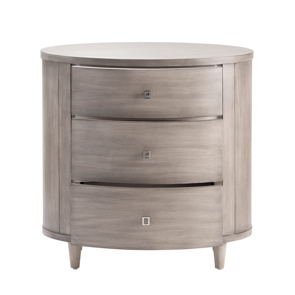 Crestview Collection - Gray Solid Wood 3 Drawer Accent Chest - CVFVR8152 view 3