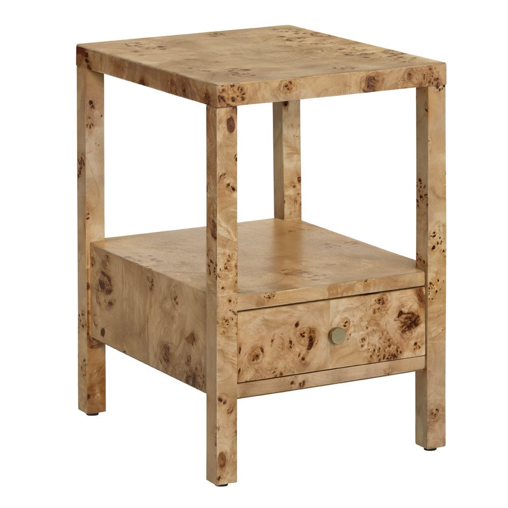 Crestview Collection - Greysen Square Brown Solid Wood Accent End Table - CVFDR1326 view 1