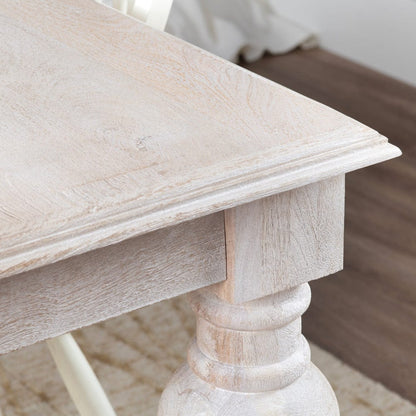Crestview Collection - Harvest 84 in. White Solid Wood Rectangle Dining Table - CVFNR4536 view 4