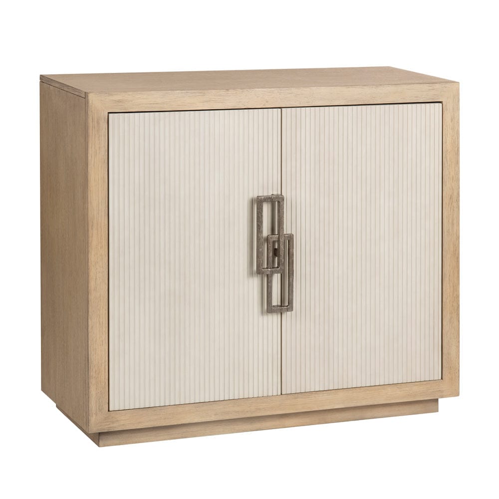 Crestview Collection - Haven Tan Solid Wood 2 Door Accent Cabinet - CVFDR1218 view 1