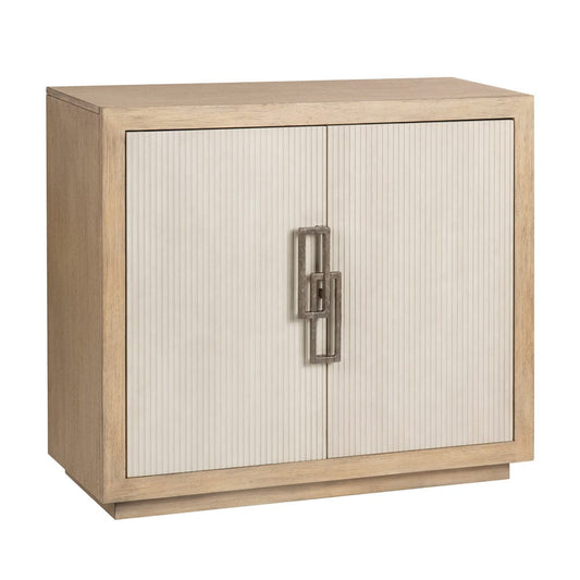 Crestview Collection - Haven Tan Solid Wood 2 Door Accent Cabinet - CVFDR1218 view 1