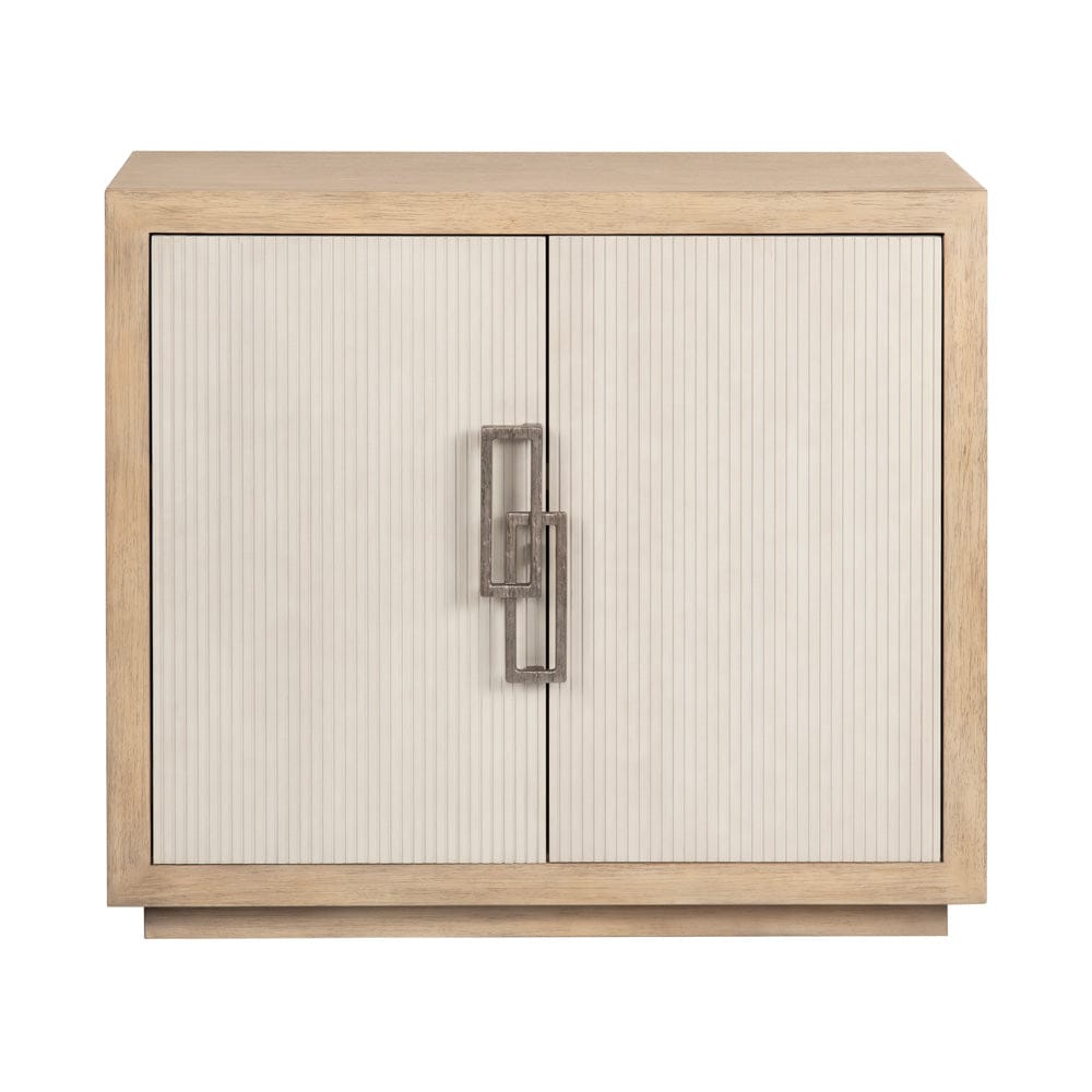 Crestview Collection - Haven Tan Solid Wood 2 Door Accent Cabinet - CVFDR1218 view 2