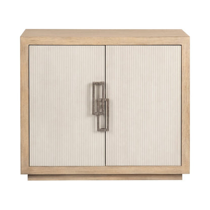 Crestview Collection - Haven Tan Solid Wood 2 Door Accent Cabinet - CVFDR1218 view 2
